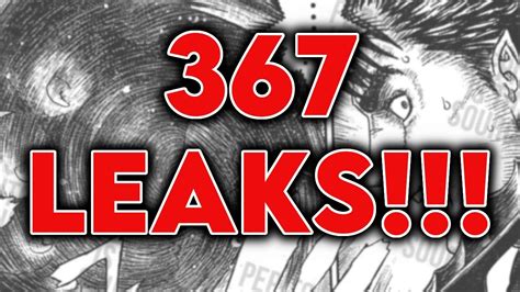 berserk 367 leaks